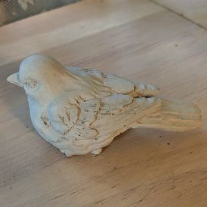 Handmade Cement Bird Figure